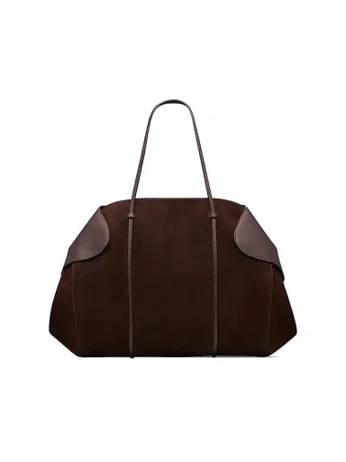 Neous Women's Berenices Leather & Suede Shoulder Bag - Dark Chocolate | Thumbnail 1 Neous Women's Berenices Leather & Suede Shoulder Bag - Dark Chocolate | Thumbnail 1