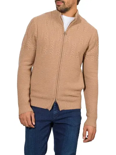 Stefano Ricci Men's Full Zip Sweater | Thumbnail 2 Stefano Ricci Men's Full Zip Sweater | Thumbnail 2