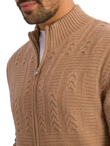 Stefano Ricci Men's Full Zip Sweater | Thumbnail 4 Stefano Ricci Men's Full Zip Sweater | Thumbnail 4