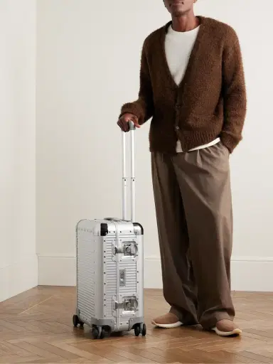 FPM Milano Bank Spinner 55cm Rubber-Trimmed Aluminium Suitcase - Men | Thumbnail 2 FPM Milano Bank Spinner 55cm Rubber-Trimmed Aluminium Suitcase - Men | Thumbnail 2