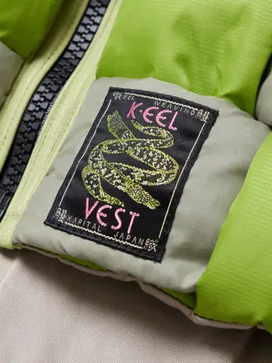 KAPITAL Cropped Reversible Quilted Padded Shell Gilet - Men | Thumbnail 4 KAPITAL Cropped Reversible Quilted Padded Shell Gilet - Men | Thumbnail 4