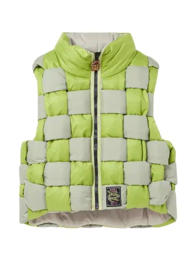 KAPITAL Cropped Reversible Quilted Padded Shell Gilet - Men | Thumbnail 1 KAPITAL Cropped Reversible Quilted Padded Shell Gilet - Men | Thumbnail 1