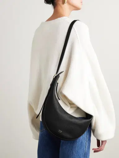 Khaite Augustina Small Textured-leather Shoulder Bag | Thumbnail 2 Khaite Augustina Small Textured-leather Shoulder Bag | Thumbnail 2