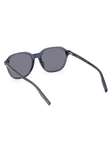 ZEGNA Men's 55MM Geometric Sunglasses - Grey | Thumbnail 3 ZEGNA Men's 55MM Geometric Sunglasses - Grey | Thumbnail 3
