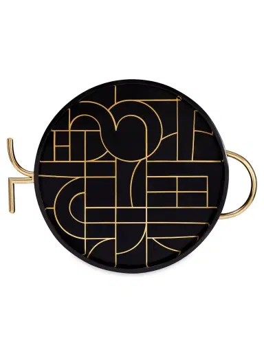 L'Objet Kelly Behun Circuit Round Tray | Thumbnail 2 L'Objet Kelly Behun Circuit Round Tray | Thumbnail 2
