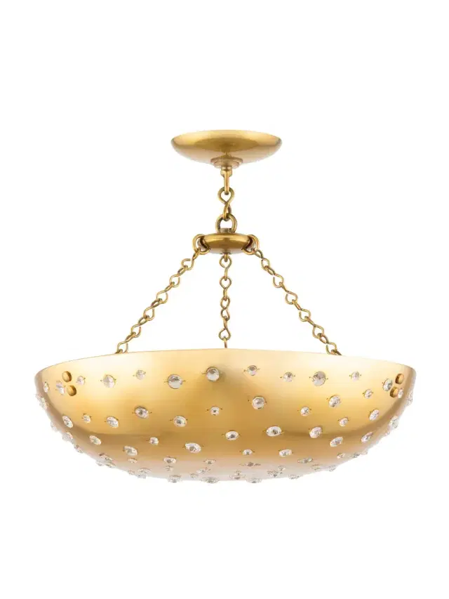 Dalton 4-Light Pendant - Aged Brass Dalton 4-Light Pendant - Aged Brass