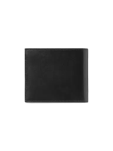 Montblanc Men's Meisterstück Leather Bifold Wallet - Black | Thumbnail 2 Montblanc Men's Meisterstück Leather Bifold Wallet - Black | Thumbnail 2