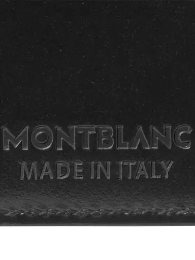 Montblanc Men's Meisterstück Leather Bifold Wallet - Black | Thumbnail 5 Montblanc Men's Meisterstück Leather Bifold Wallet - Black | Thumbnail 5