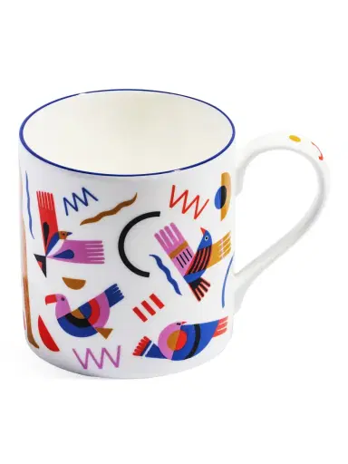 Richard Brendon Print Club London x Margaux Carpentier 4-Piece Mixed Mugs Set | Thumbnail 2 Richard Brendon Print Club London x Margaux Carpentier 4-Piece Mixed Mugs Set | Thumbnail 2