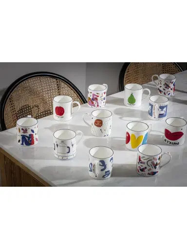 Richard Brendon Print Club London x Margaux Carpentier 4-Piece Mixed Mugs Set | Thumbnail 5 Richard Brendon Print Club London x Margaux Carpentier 4-Piece Mixed Mugs Set | Thumbnail 5