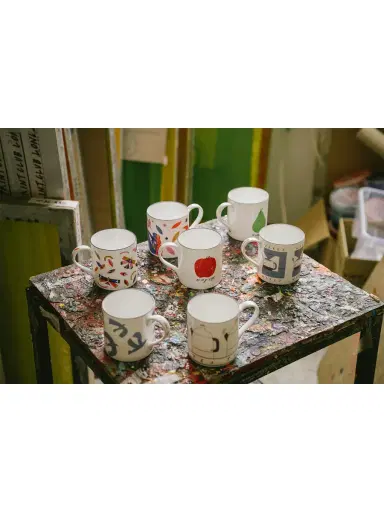 Richard Brendon Print Club London x Margaux Carpentier 4-Piece Mixed Mugs Set | Thumbnail 6 Richard Brendon Print Club London x Margaux Carpentier 4-Piece Mixed Mugs Set | Thumbnail 6