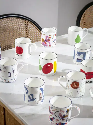 Richard Brendon Print Club London x Margaux Carpentier 2-Piece Comet Mugs Set | Thumbnail 4 Richard Brendon Print Club London x Margaux Carpentier 2-Piece Comet Mugs Set | Thumbnail 4