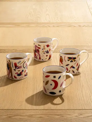 Richard Brendon Print Club London x Margaux Carpentier 2-Piece Comet Mugs Set | Thumbnail 5 Richard Brendon Print Club London x Margaux Carpentier 2-Piece Comet Mugs Set | Thumbnail 5