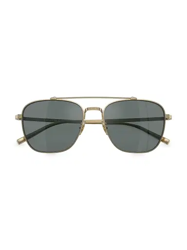 Oliver Peoples Men's 55MM Aviator Sunglasses | Thumbnail 5 Oliver Peoples Men's 55MM Aviator Sunglasses | Thumbnail 5