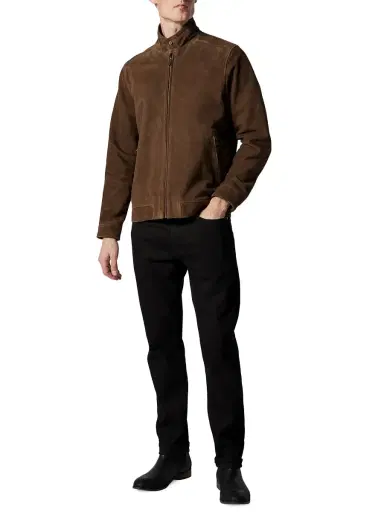 Rodd & Gunn Men's Glen Massey Suede Jacket - Taupe | Thumbnail 1 Rodd & Gunn Men's Glen Massey Suede Jacket - Taupe | Thumbnail 1