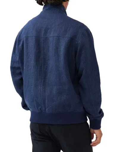 Rodd & Gunn Men's The Cascades Linen & Wool-Blend Bomber Jacket | Thumbnail 3 Rodd & Gunn Men's The Cascades Linen & Wool-Blend Bomber Jacket | Thumbnail 3