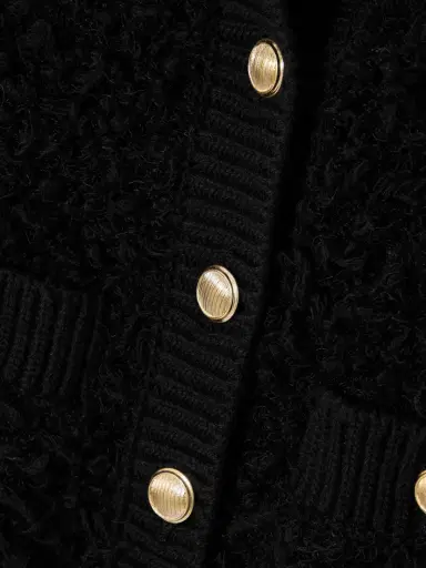 Chloé Wool And Silk-blend Bouclé Cardigan | Thumbnail 5 Chloé Wool And Silk-blend Bouclé Cardigan | Thumbnail 5
