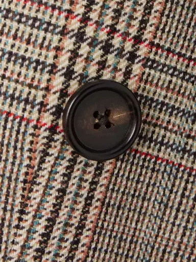 Chloé Double-breasted Checked Wool-blend Blazer | Thumbnail 4 Chloé Double-breasted Checked Wool-blend Blazer | Thumbnail 4
