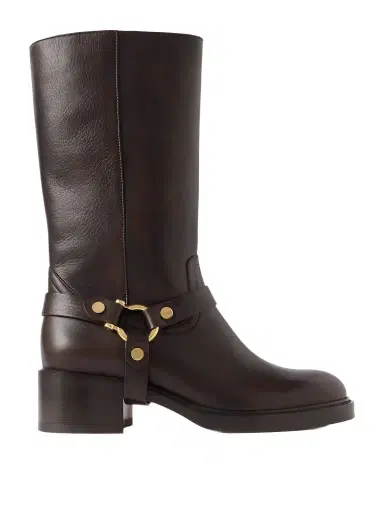 Chloé Dakota Buckled Leather Ankle Boots | Thumbnail 1 Chloé Dakota Buckled Leather Ankle Boots | Thumbnail 1