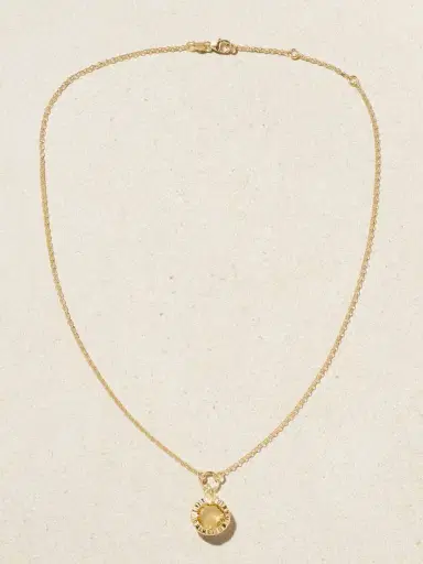 Foundrae Internal Compass 18-karat Gold Citrine Necklace | Thumbnail 4 Foundrae Internal Compass 18-karat Gold Citrine Necklace | Thumbnail 4