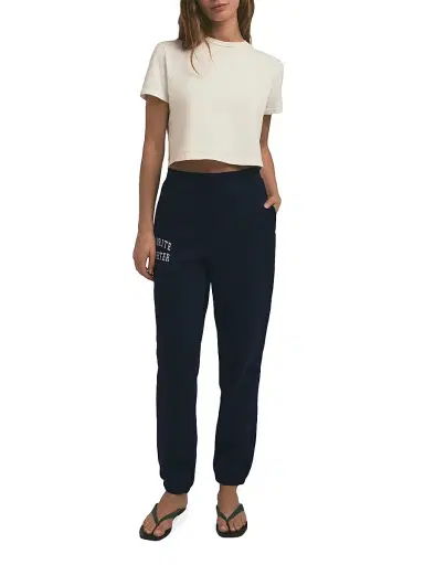 Favorite Daughter Women's The Collegiate Joggers - Black | Thumbnail 2 Favorite Daughter Women's The Collegiate Joggers - Black | Thumbnail 2