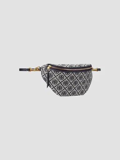 Tory Burch Women's T Monogram Belt Bag - Tory Navy | Thumbnail 3 Tory Burch Women's T Monogram Belt Bag - Tory Navy | Thumbnail 3