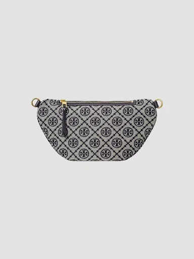 Tory Burch Women's T Monogram Belt Bag - Tory Navy | Thumbnail 4 Tory Burch Women's T Monogram Belt Bag - Tory Navy | Thumbnail 4