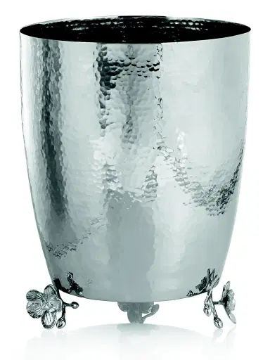 Michael Aram White Orchid Waste Basket | Thumbnail 2 Michael Aram White Orchid Waste Basket | Thumbnail 2