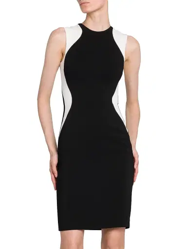 Stella McCartney Women's Miracle Colorblocked Minidress - Black - Size 10 | Thumbnail 3 Stella McCartney Women's Miracle Colorblocked Minidress - Black - Size 10 | Thumbnail 3