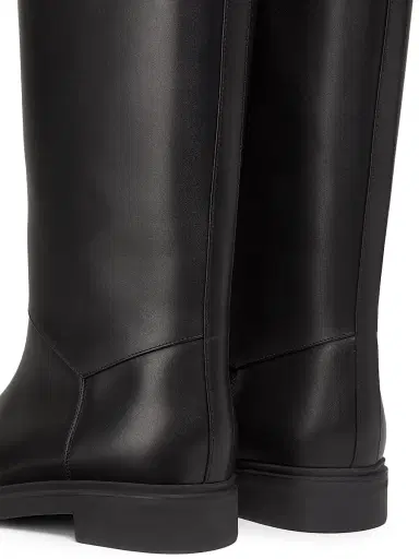 Loro Piana Women's Kilda Smooth Leather Boots - Black | Thumbnail 3 Loro Piana Women's Kilda Smooth Leather Boots - Black | Thumbnail 3