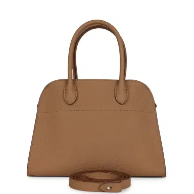 The Row The Row Soft Margaux 10 Bag Sandpit Calfskin Silver Hardware | Thumbnail 1 The Row The Row Soft Margaux 10 Bag Sandpit Calfskin Silver Hardware | Thumbnail 1
