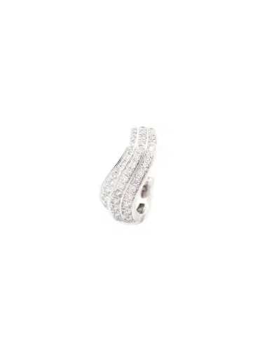 Wish Fine Jewelry 0.20ct Diamond 18K Gold Three Row Ear Cuff | Thumbnail 1 Wish Fine Jewelry 0.20ct Diamond 18K Gold Three Row Ear Cuff | Thumbnail 1