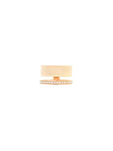 Wish Fine Jewelry 0.24ct Diamond 14K Gold Double Ring | Thumbnail 1 Wish Fine Jewelry 0.24ct Diamond 14K Gold Double Ring | Thumbnail 1