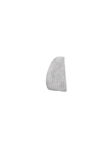 Wish Fine Jewelry 0.44ct Diamond 18K Gold Pave Dome Ear Cuff | Thumbnail 2 Wish Fine Jewelry 0.44ct Diamond 18K Gold Pave Dome Ear Cuff | Thumbnail 2