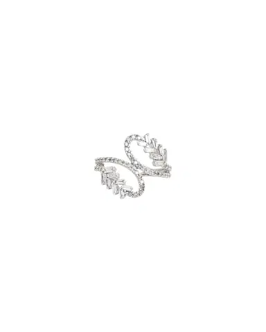 Wish Fine Jewelry 0.80ct Diamond 14K Gold Crossover Ring | Thumbnail 1 Wish Fine Jewelry 0.80ct Diamond 14K Gold Crossover Ring | Thumbnail 1