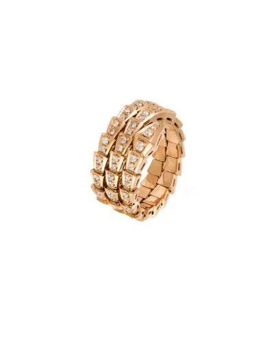 Wish Fine Jewelry 0.97ct Diamond 18K Gold Spiral Snake Ring | Thumbnail 1 Wish Fine Jewelry 0.97ct Diamond 18K Gold Spiral Snake Ring | Thumbnail 1