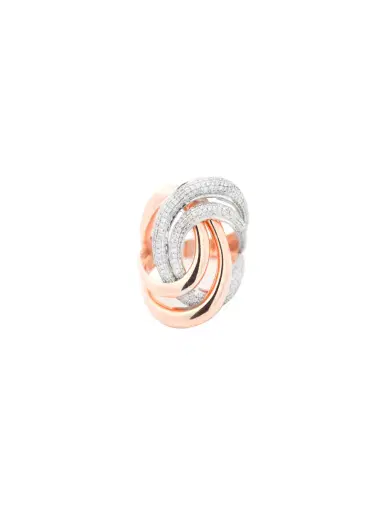 Wish Fine Jewelry 1.36ct Diamond 14K Gold Crossover Ring | Thumbnail 1 Wish Fine Jewelry 1.36ct Diamond 14K Gold Crossover Ring | Thumbnail 1