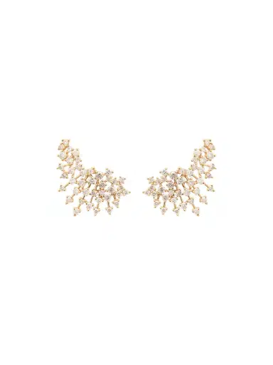 Wish Fine Jewelry 1.66ct Diamond 18K Gold Fireworks Earrings | Thumbnail 1 Wish Fine Jewelry 1.66ct Diamond 18K Gold Fireworks Earrings | Thumbnail 1