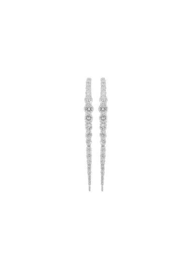 Wish Fine Jewelry 1.86ct Diamond 18K Gold Climber Drop Earrings | Thumbnail 1 Wish Fine Jewelry 1.86ct Diamond 18K Gold Climber Drop Earrings | Thumbnail 1