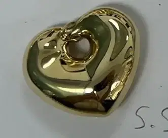 14K Yellow Gold Pendant Heart 5,5g 14K Yellow Gold Pendant Heart 5,5g