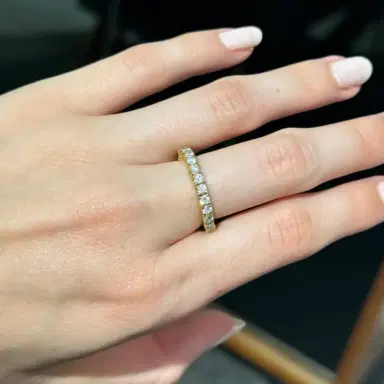 Wish Fine Jewelry 18KY:3.420Gms D:1.55Cts/27Pcs | Thumbnail 2 Wish Fine Jewelry 18KY:3.420Gms D:1.55Cts/27Pcs | Thumbnail 2