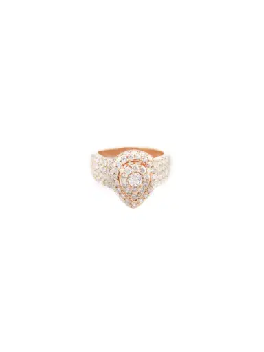 Wish Fine Jewelry 2.00ct Diamond 14K Gold Pear Statement Ring | Thumbnail 1 Wish Fine Jewelry 2.00ct Diamond 14K Gold Pear Statement Ring | Thumbnail 1