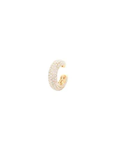 Wish Fine Jewelry 2.10ct Diamond 18K Gold Multi Row Pave Ear Cuff | Thumbnail 2 Wish Fine Jewelry 2.10ct Diamond 18K Gold Multi Row Pave Ear Cuff | Thumbnail 2