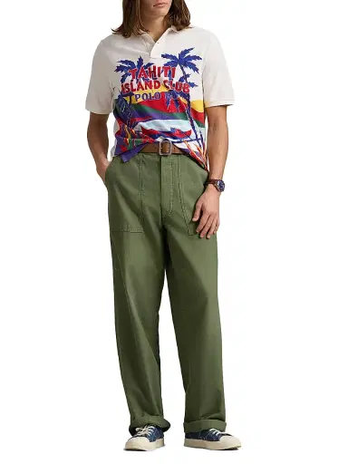 Polo Ralph Lauren Men's Classic-Fit Mesh Graphic Polo Shirt | Thumbnail 2 Polo Ralph Lauren Men's Classic-Fit Mesh Graphic Polo Shirt | Thumbnail 2