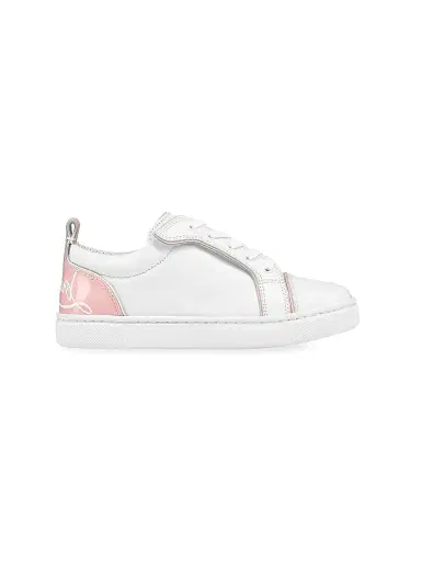 Christian Louboutin Little Kid's & Kid's Funnyto Sneakers - Pink 13 (Child) | Thumbnail 3 Christian Louboutin Little Kid's & Kid's Funnyto Sneakers - Pink 13 (Child) | Thumbnail 3