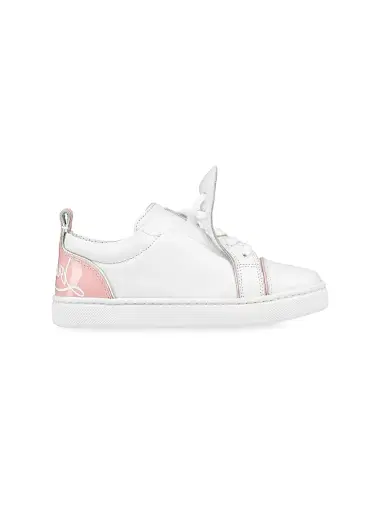 Christian Louboutin Little Kid's & Kid's Funnyto Sneakers - Pink 13 (Child) | Thumbnail 4 Christian Louboutin Little Kid's & Kid's Funnyto Sneakers - Pink 13 (Child) | Thumbnail 4