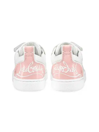 Christian Louboutin Little Kid's & Kid's Funnyto Sneakers - Pink 13 (Child) | Thumbnail 5 Christian Louboutin Little Kid's & Kid's Funnyto Sneakers - Pink 13 (Child) | Thumbnail 5