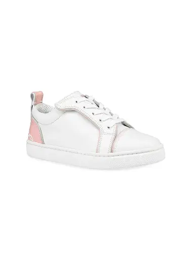 Christian Louboutin Little Kid's & Kid's Funnyto Sneakers - Pink 13 (Child) | Thumbnail 1 Christian Louboutin Little Kid's & Kid's Funnyto Sneakers - Pink 13 (Child) | Thumbnail 1