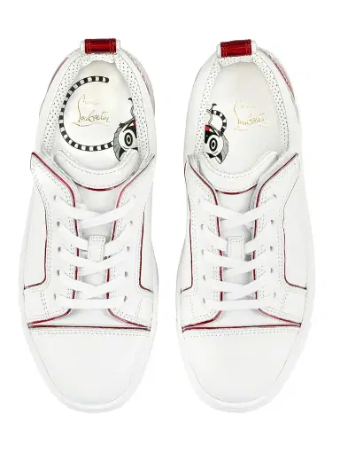 Christian Louboutin Little Kid's & Kid's Funnyto Sneakers - Red 13.5 (Child) | Thumbnail 5 Christian Louboutin Little Kid's & Kid's Funnyto Sneakers - Red 13.5 (Child) | Thumbnail 5