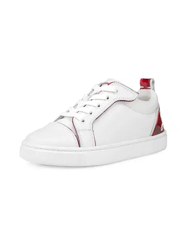Christian Louboutin Little Kid's & Kid's Funnyto Sneakers - White 1 (Child) | Thumbnail 2 Christian Louboutin Little Kid's & Kid's Funnyto Sneakers - White 1 (Child) | Thumbnail 2